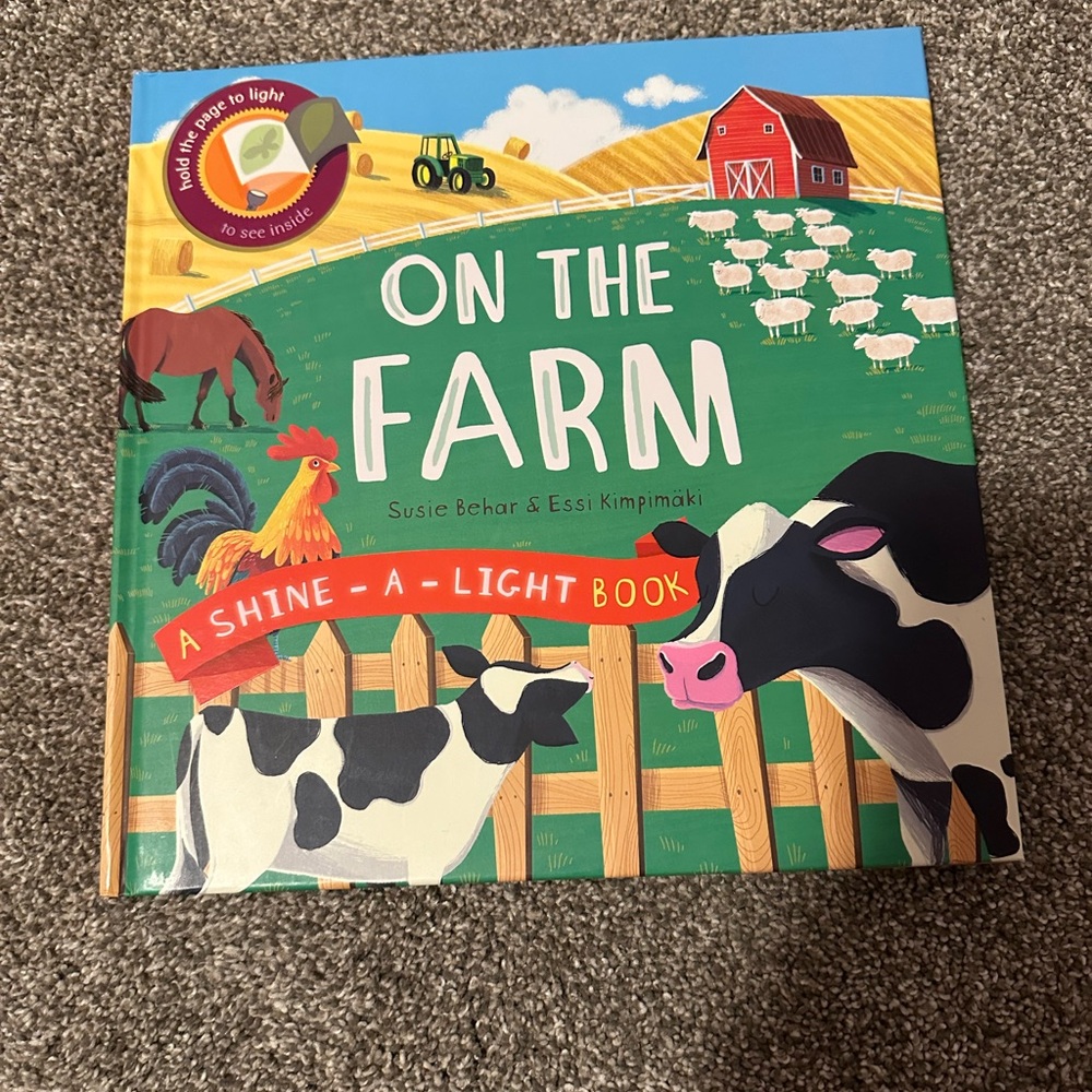 On the Farm Shine-a-light Book!